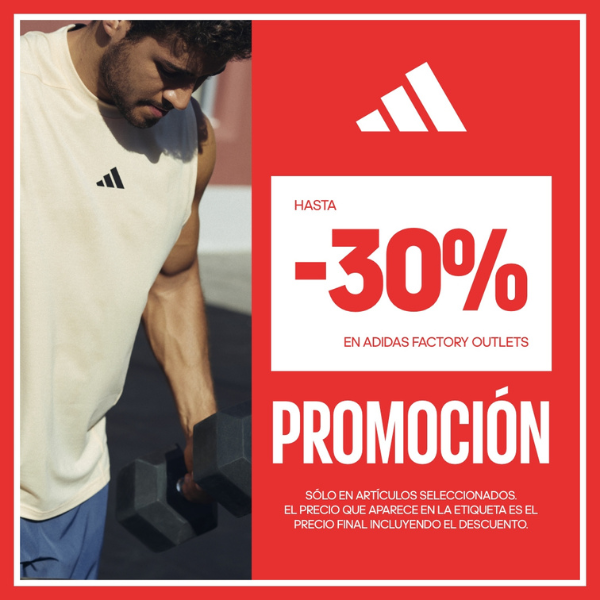 Adidas: -30%
