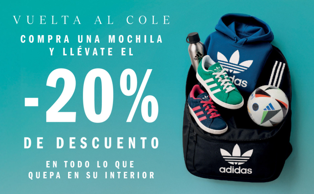 VUELTA AL COLE CON ADIDAS